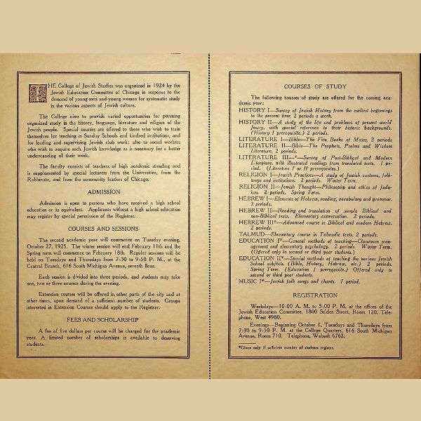 CJS registration, back, 1925-26